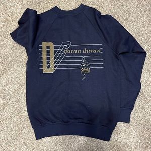 Duran Duran 1984 USA tour sweatshirt vintage